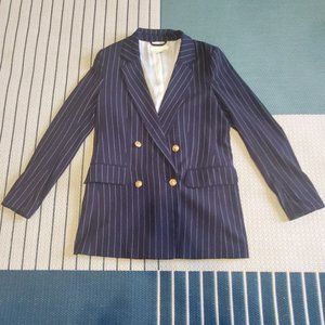 Pinstripe Blazer